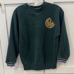 Aquarius Cocktail Vintage repurposed sweatshirt. M